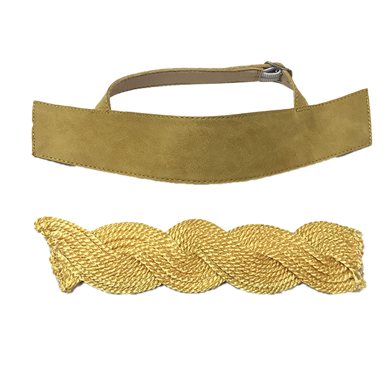 Custom new vamp accessories PP grass woven PU hand nailed beads female sandal face semi-finished accessories wholesale processing
