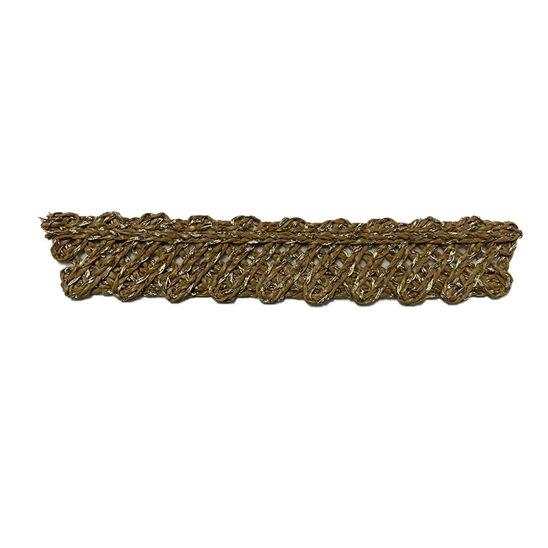 Customized new uppers accessories hemp rope knitting PU embroidery rope embroidery women sandals uppers semi-finished jewelry wholesale processing
