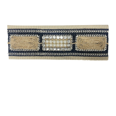 Customized shoes upper accessories PU sequins bead embroidery hot drilling handmade beading female sandals upper semi-finished jewelry wholesale processing
