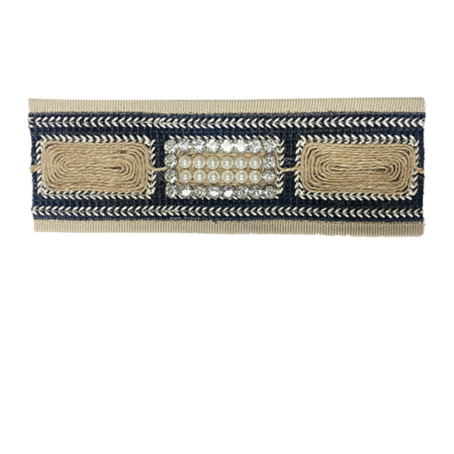 Customized shoes upper accessories PU sequins bead embroidery hot drilling handmade beading female sandals upper semi-finished jewelry wholesale processing