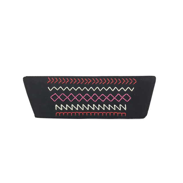 Custom vamp accessories embroidery rope embroidery weaving hand nailed beads female sandal face semi-finished accessories wholesale processing