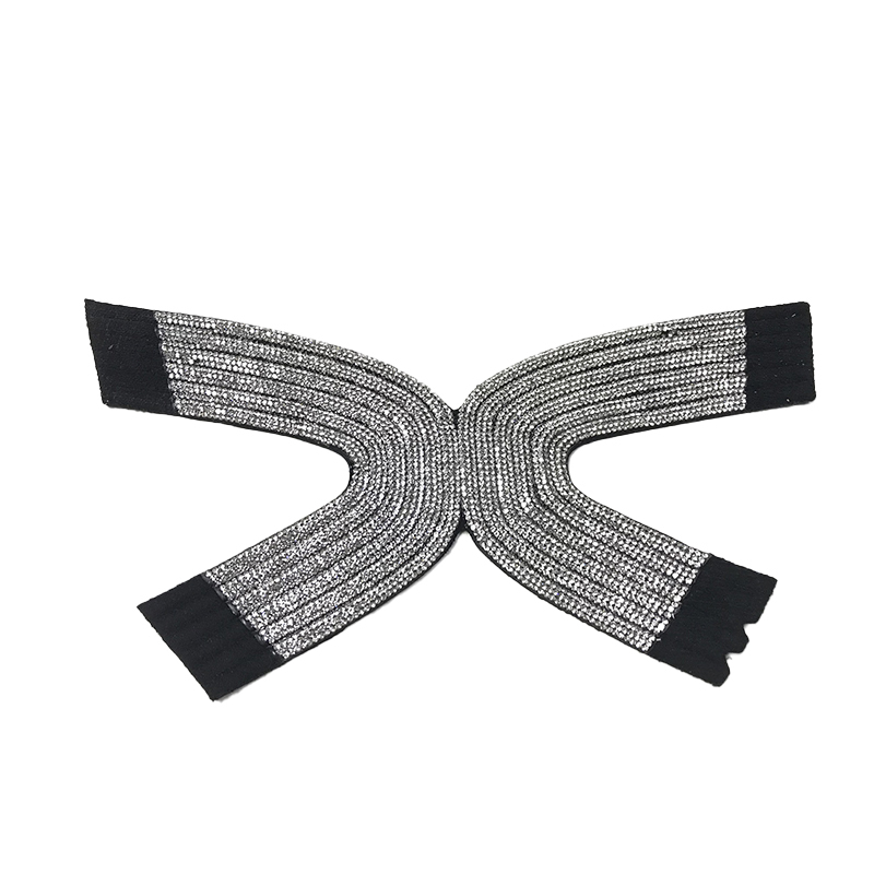 Custom vamp accessories PU chain back glue hot drill manual point drill female sandal face semi-finished accessories wholesale processing