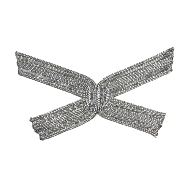 Custom new vamp accessories strand rope braided PU embroidery rope embroidery women sandal face semi-finished accessories wholesale processing