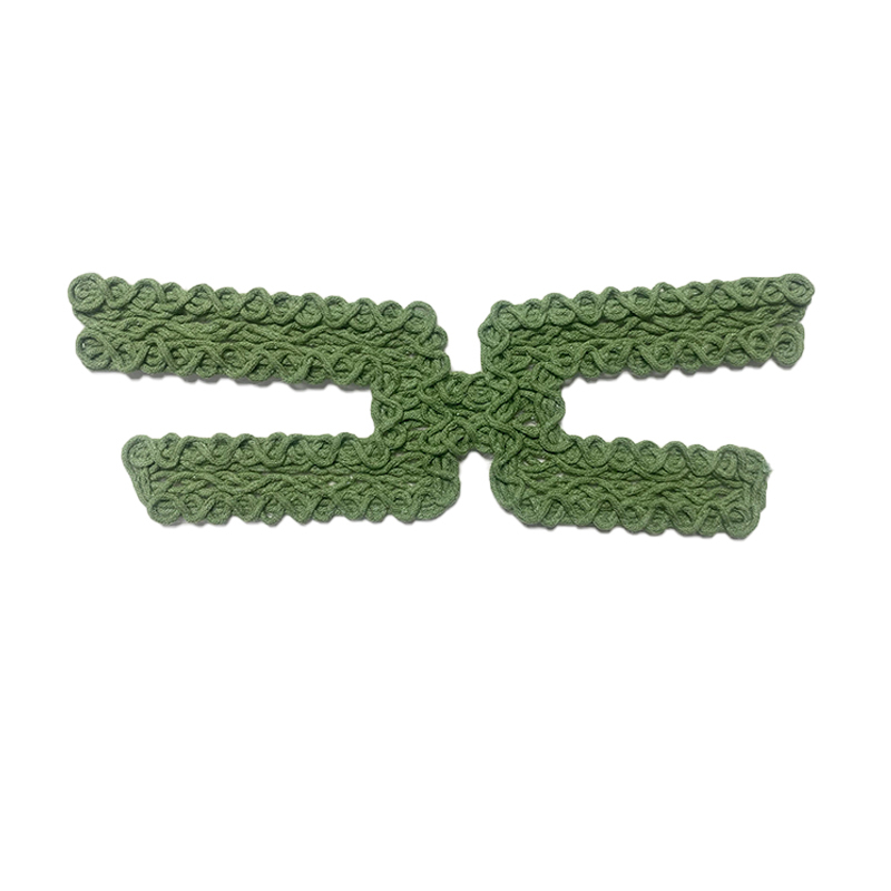 Custom new vamp accessories strand rope machine weaving hand nailed beads female sandal face semi-finished accessories wholesale processing