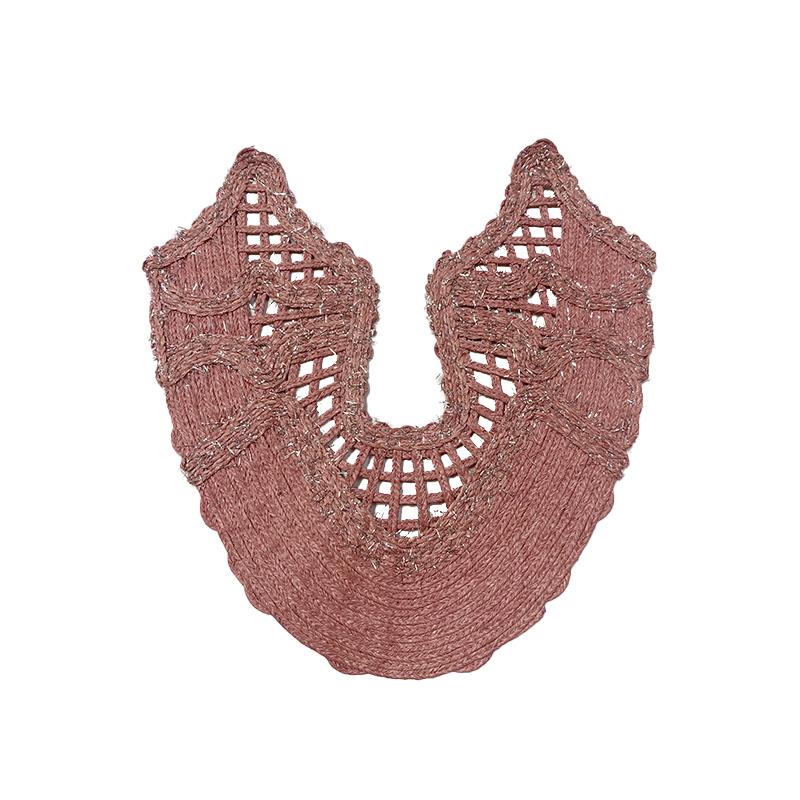 Customized new vamp accessories twine braided PU embroidery rope embroidery women sandal face semi-finished accessories wholesale processing