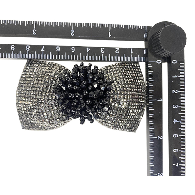 Customized adhesive backing shoe flower bow acrylic sandals slippers jewelry children's shoes accessories to sample processing