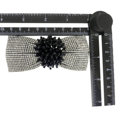 Customized adhesive backing shoe flower bow acrylic sandals slippers jewelry children's shoes accessories to sample processing