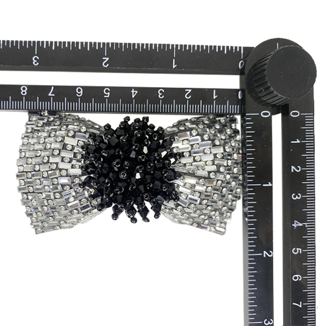 Customized adhesive backing shoe flower bow acrylic sandals slippers jewelry children's shoes accessories to sample processing