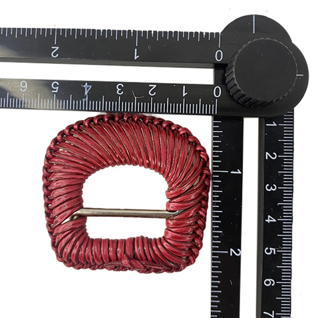 Explosive shoes flower accessories hardware buckle PP grass handmade crochet women's shoes jewelry accessories mold processing customized