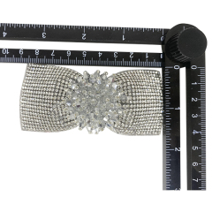 Customized adhesive backing shoe flower bow acrylic sandals slippers jewelry children's shoes accessories to sample processing