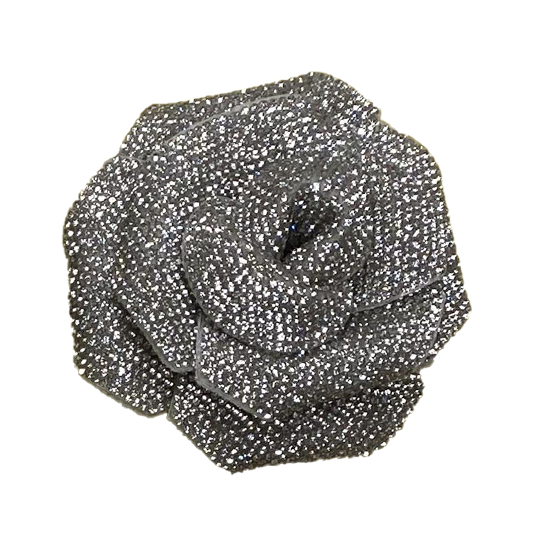 Cross-border rhinestone roses shoes flowers jewelry accessories shoes accessories acrylic shoes flowers full diamond manufacturers wholesale customized