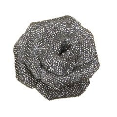 Cross-border rhinestone roses shoes flowers jewelry accessories shoes accessories acrylic shoes flowers full diamond manufacturers wholesale customized