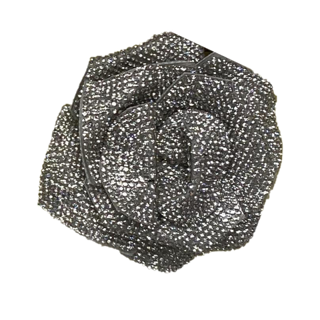 Cross-border rhinestone roses shoes flowers jewelry accessories shoes accessories acrylic shoes flowers full diamond manufacturers wholesale customized