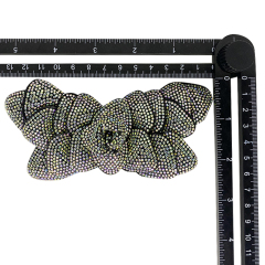 Customized hot drilling shoes flower rose petals sandals slippers jewelry children's shoes accessories to sample processing