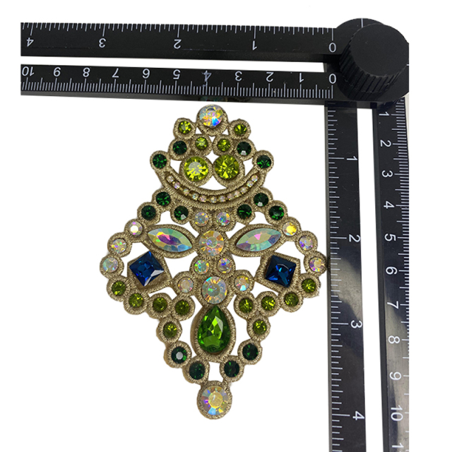 Customized adhesive backing drill package metal shoe buckle women's shoes slippers jewelry children's shoes accessories molding custom sample processing