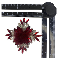 Customized adhesive backing drill package metal shoe buckle women's shoes slippers jewelry children's shoes accessories molding custom sample processing