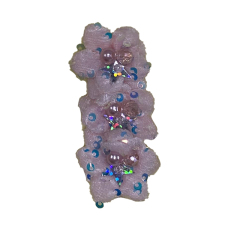 Cross-border explosion of women's shoes children's shoes handmade bead embroidery cloth shoes flower hot drilling shoes buckle shoes accessories glass drill rhinestone