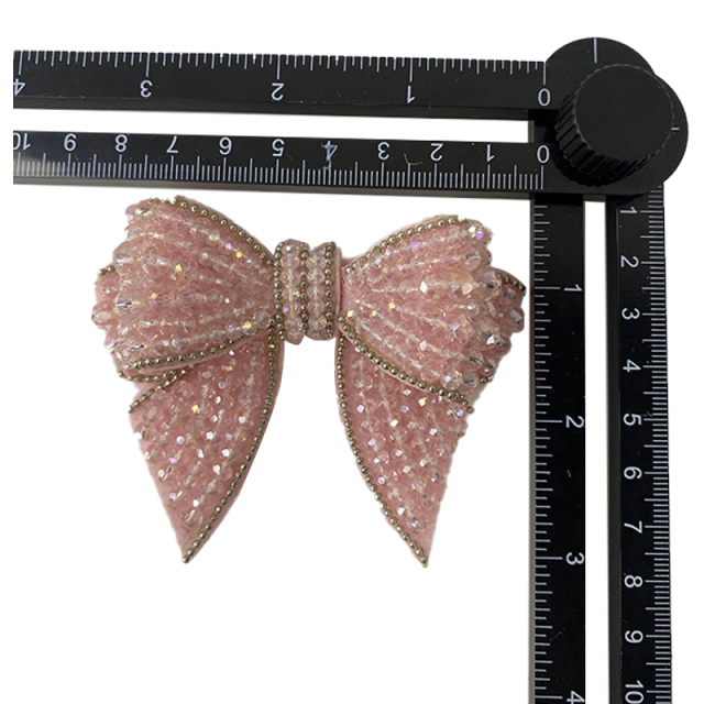 Cross-border explosion of women's shoes children's shoes handmade bead embroidery cloth shoes flower hot drilling shoes buckle shoes accessories glass drill rhinestone