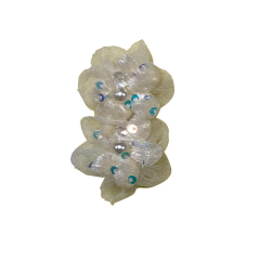 Cross-border explosion of women's shoes children's shoes handmade bead embroidery cloth shoes flower hot drilling shoes buckle shoes accessories glass drill rhinestone