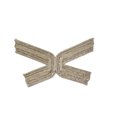 Customized new uppers accessories hemp rope knitting PU embroidery rope embroidery women sandals uppers semi-finished jewelry wholesale processing