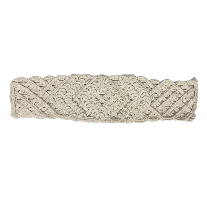 Customized new uppers accessories PP grass weaving PU handmade beading women sandals uppers semi-finished jewelry wholesale processing