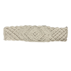 Customized new uppers accessories PP grass weaving PU handmade beading women sandals uppers semi-finished jewelry wholesale processing