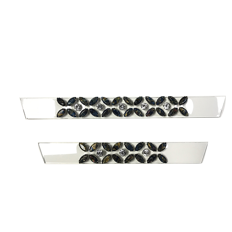 Customized shoe upper jewelry transparent film acrylic hot drilling handmade beading sandals semi-finished processing accessories wholesale