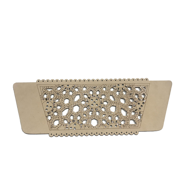 Customized shoes upper jewelry PU velvet laser hot drilling handmade beading women sandals upper semi-finished processing accessories wholesale