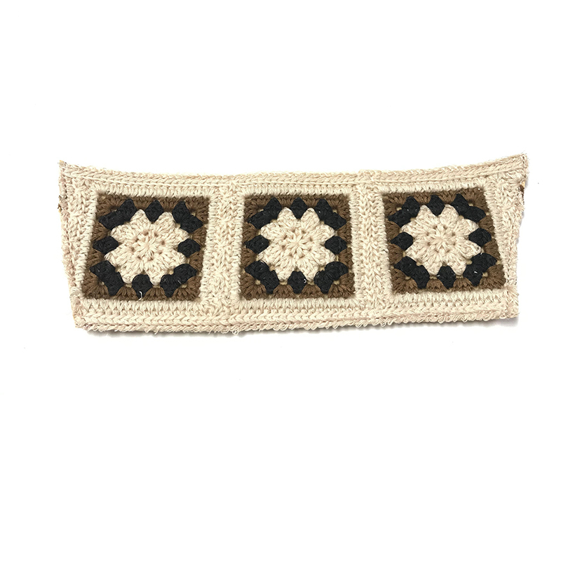 Customized new uppers accessories PP grass weaving PU handmade beading women sandals uppers semi-finished jewelry wholesale processing