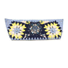 Customized new uppers accessories PP grass weaving PU handmade beading women sandals uppers semi-finished jewelry wholesale processing