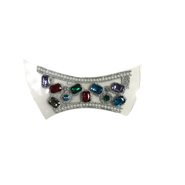 Customized Shoe Upper Jewelry Transparent Film Cloth Webbing Weaving Handmade Beading Sandals Semi-finished Processing Accessories Wholesale