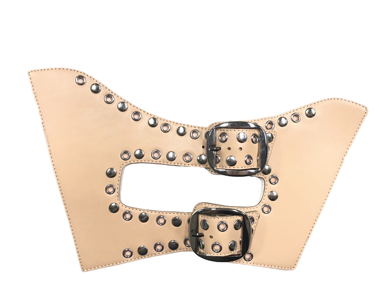 Customized uppers accessories PU laser embossing colorful handmade studded women's sandals uppers semi-finished jewelry wholesale processing