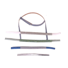 Customized new uppers accessories hemp rope knitting PU embroidery rope embroidery women sandals uppers semi-finished jewelry wholesale processing