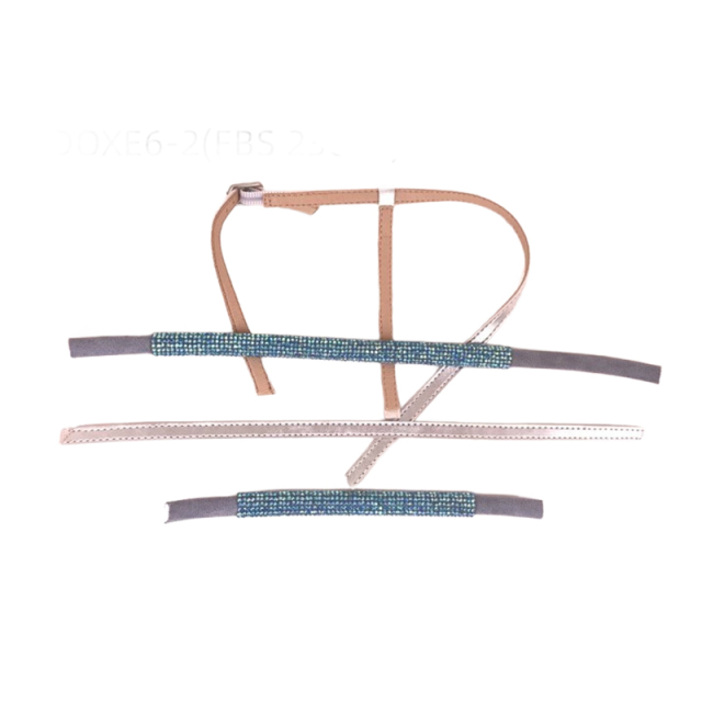 Customized new uppers accessories hemp rope knitting PU embroidery rope embroidery women sandals uppers semi-finished jewelry wholesale processing