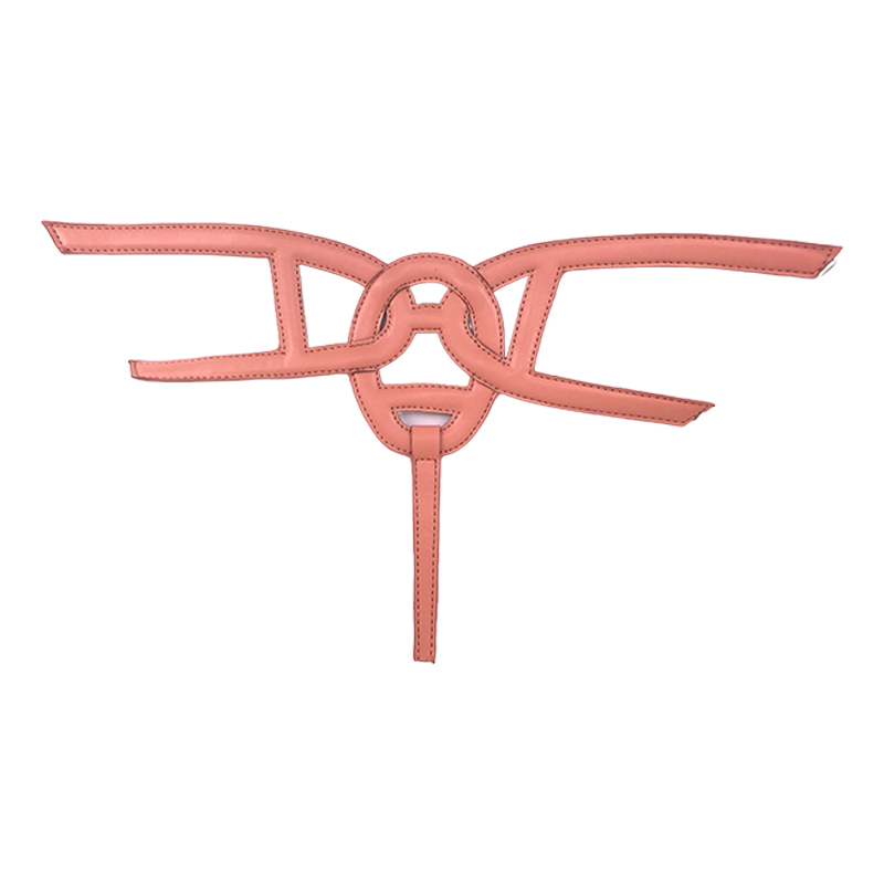 Customized new uppers accessories hemp rope knitting PU embroidery rope embroidery women sandals uppers semi-finished jewelry wholesale processing