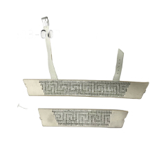 Customized shoes upper jewelry PU velvet laser hot drilling handmade beading women sandals upper semi-finished processing accessories wholesale