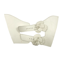Customized shoes upper jewelry PU velvet laser hot drilling handmade beading women sandals upper semi-finished processing accessories wholesale