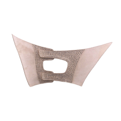 Customized shoes upper jewelry PU velvet laser hot drilling handmade beading women sandals upper semi-finished processing accessories wholesale