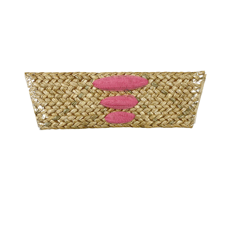 Customized new uppers accessories hemp rope knitting PU embroidery rope embroidery women sandals uppers semi-finished jewelry wholesale processing