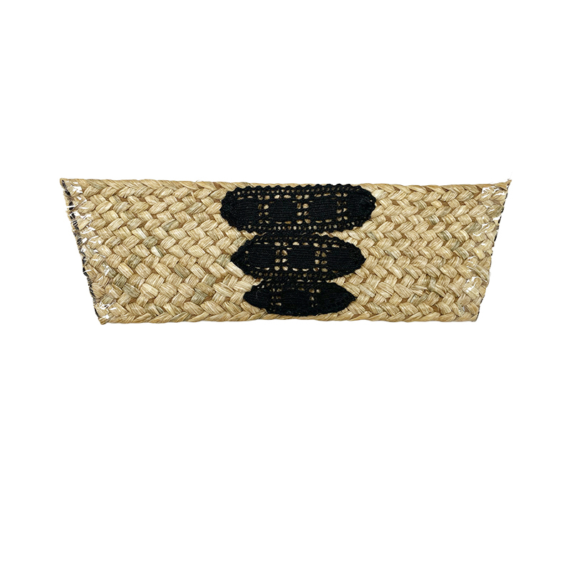 Customized new uppers accessories hemp rope knitting PU embroidery rope embroidery women sandals uppers semi-finished jewelry wholesale processing