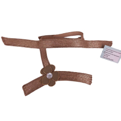 Customized new uppers accessories strand rope machine knitting handmade beading women sandals uppers semi-finished jewelry wholesale processing