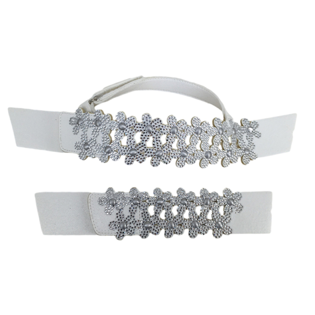 Customized shoes upper jewelry PU velvet laser hot drilling handmade beading women sandals upper semi-finished processing accessories wholesale