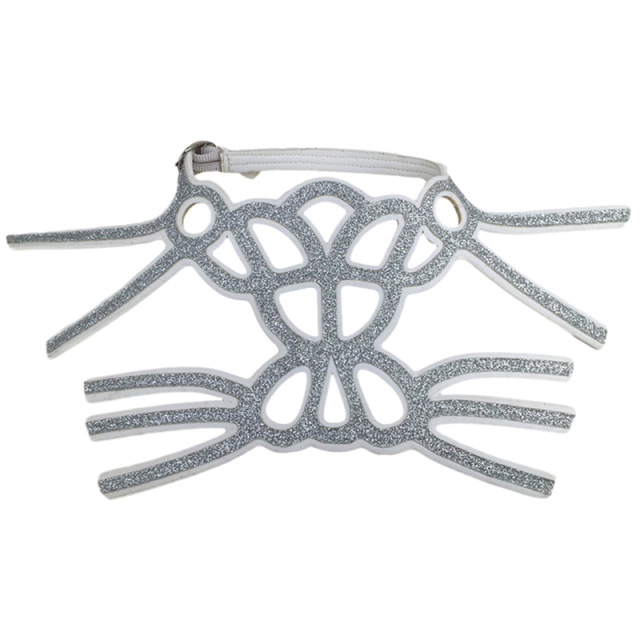 Customized shoes upper jewelry PU velvet laser hot drilling handmade beading women sandals upper semi-finished processing accessories wholesale