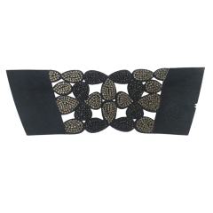 Customized shoes upper accessories PU paste chain backing hot diamond handmade point drill female sandals upper semi-finished jewelry wholesale processing