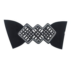 Sample processing customized new laser paste chain hot diamond technology fashion diamond inlaid vamp slippers female sandals semi-finished products