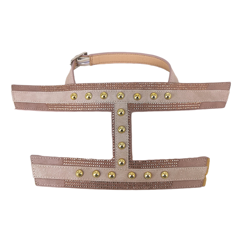 Customized uppers accessories PU laser embossing colorful handmade studded women's sandals uppers semi-finished jewelry wholesale processing