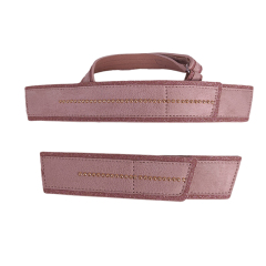 Customized shoes upper jewelry PU velvet laser hot drilling handmade beading women sandals upper semi-finished processing accessories wholesale
