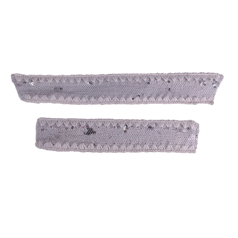 Customized new uppers accessories PU drawstring rope knitting handmade beading women sandals uppers semi-finished jewelry wholesale processing