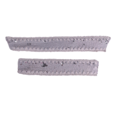 Customized new uppers accessories PU drawstring rope knitting handmade beading women sandals uppers semi-finished jewelry wholesale processing