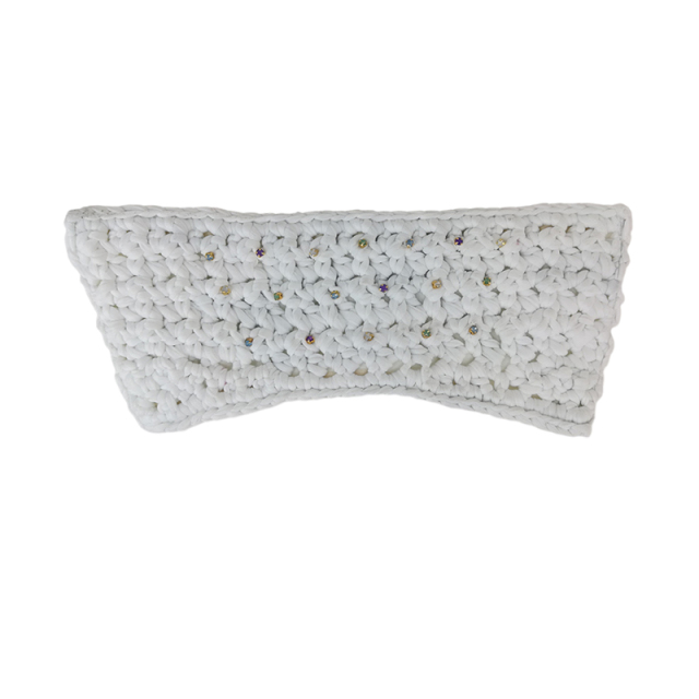 Customized new uppers accessories PP grass weaving PU embroidery rope embroidery women sandals uppers semi-finished jewelry wholesale processing